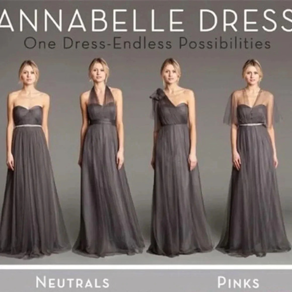 Jenny Yoo Annabelle Convertible Tulle Dress - Picture 3 of 16